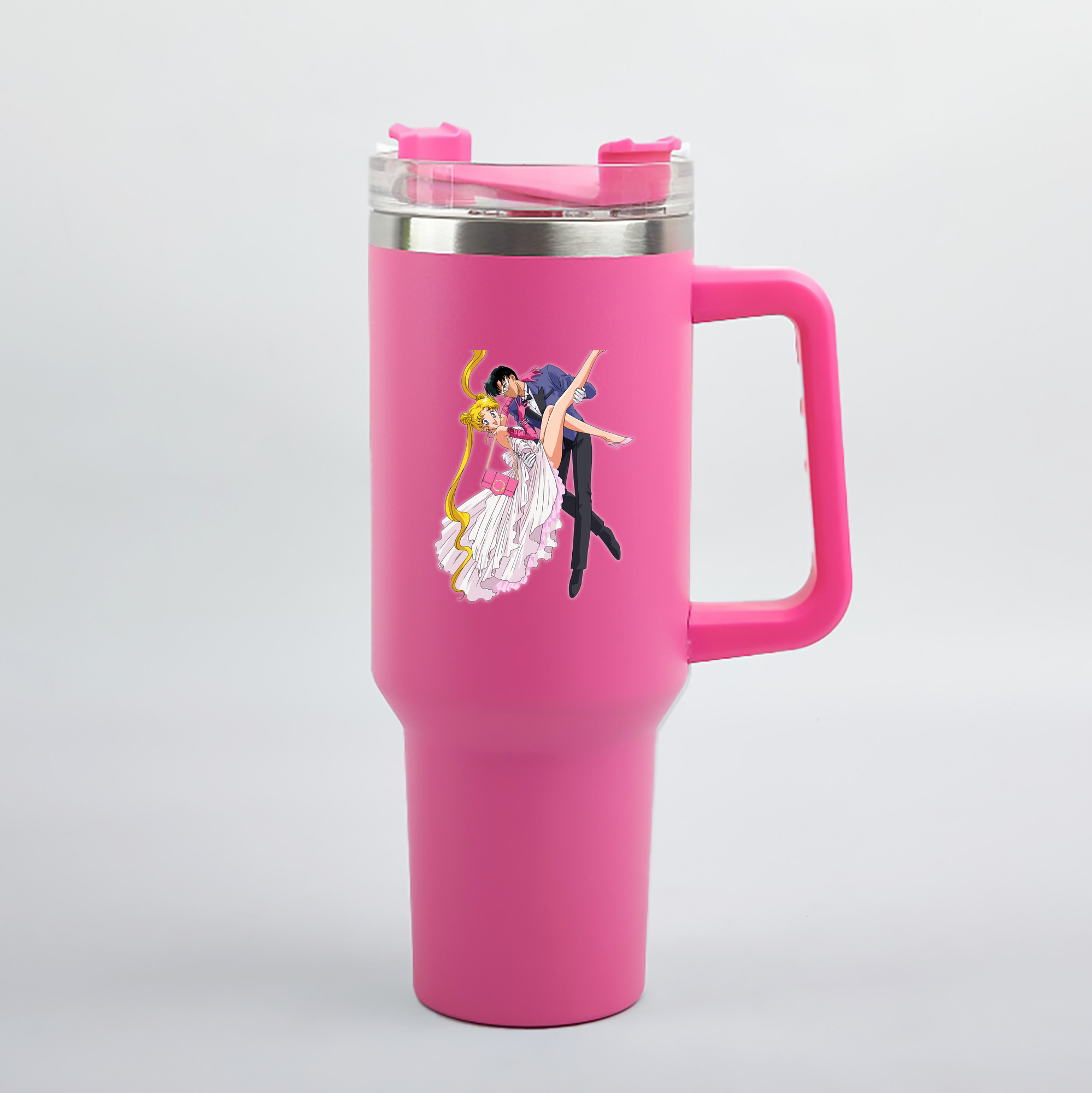 （画像用） 美少女戦士セーラームーン 愛野 美奈子 あいの みなこ Sailor Moon Aino Minako 1200mL車用タンブラー（カラープリント）